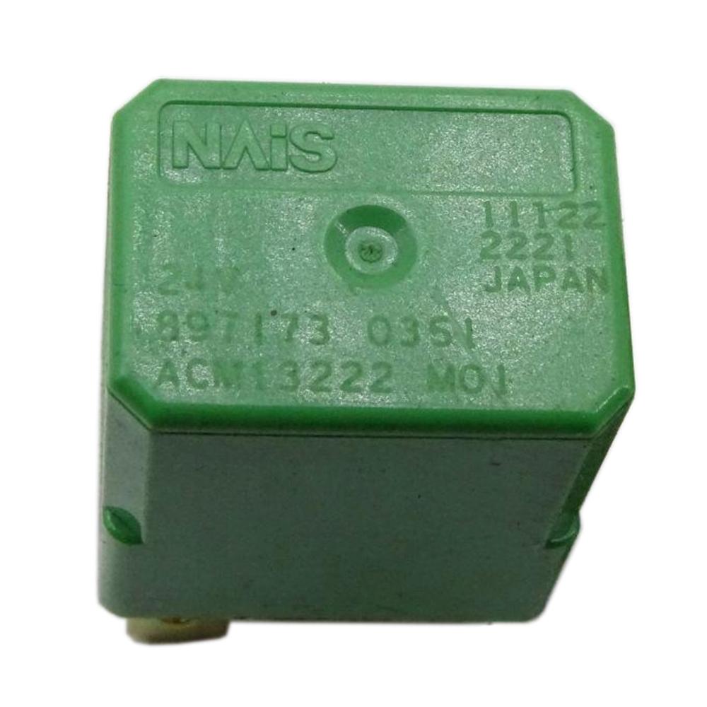 Реле габаритов / отопителя (зеленое мал.) Isuzu NLR/NMR85 | NQR71/75/90 | NPR75 | FSR90 | FVR34 | 4JJ1/4HK1/6HK1 Е-3/4/5 | JMC